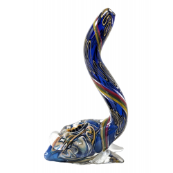 Twisted Design R4 Art Long Tail Fish Animal Hand Pipe - [CJC06]